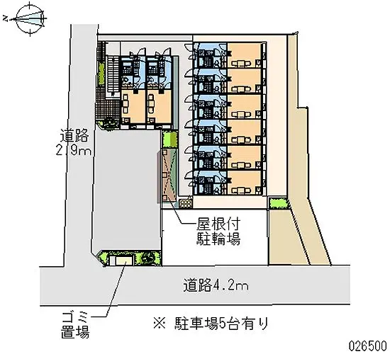 ★手数料０円★福生市熊川　月極駐車場（LP）